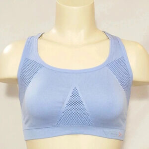 MEDIUM Victorias‎ Secret VSX Wire Free Sports Bra Blue